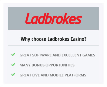 The advantages of playing at Ladbrokes Casino