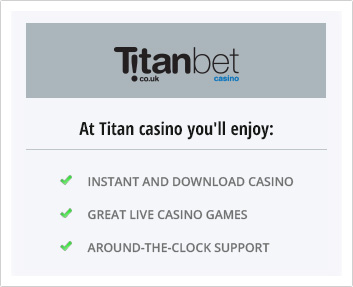 Titan Casino's offer